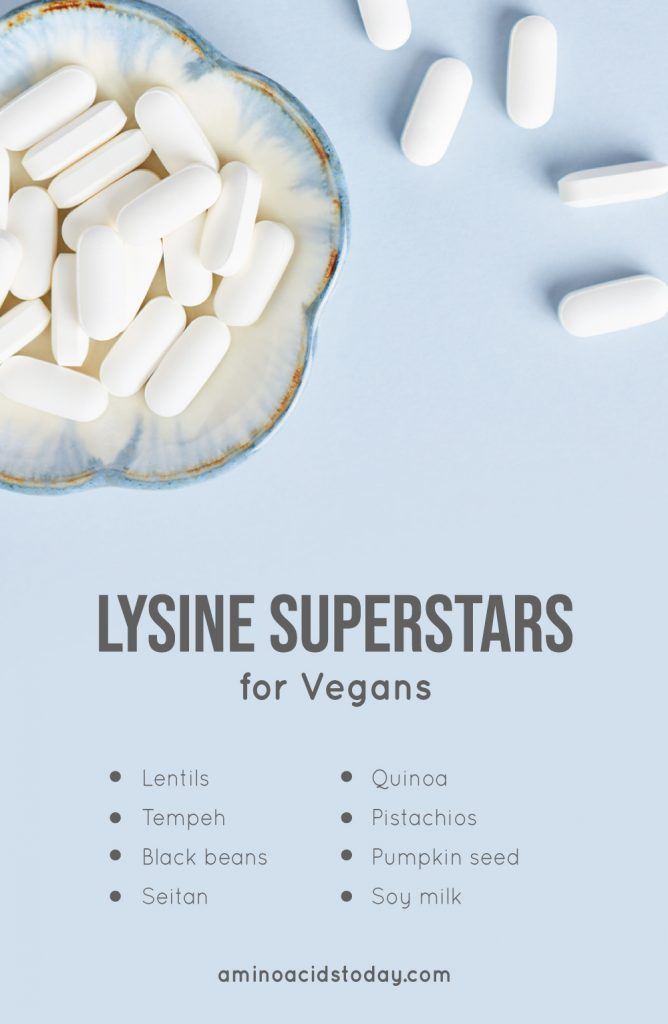 Lysine For Vegans: List Of Foods Rich In Lysine | Amino Acids Today