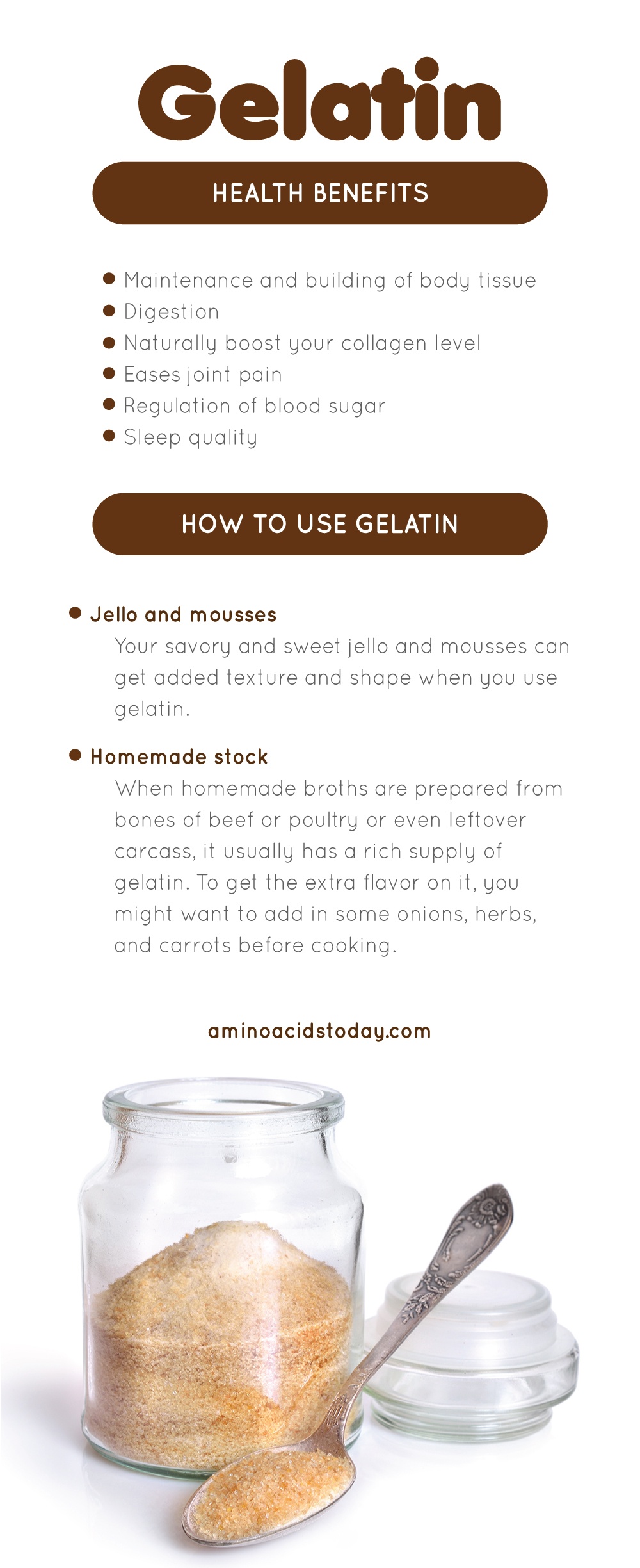 amino acids in gelatin