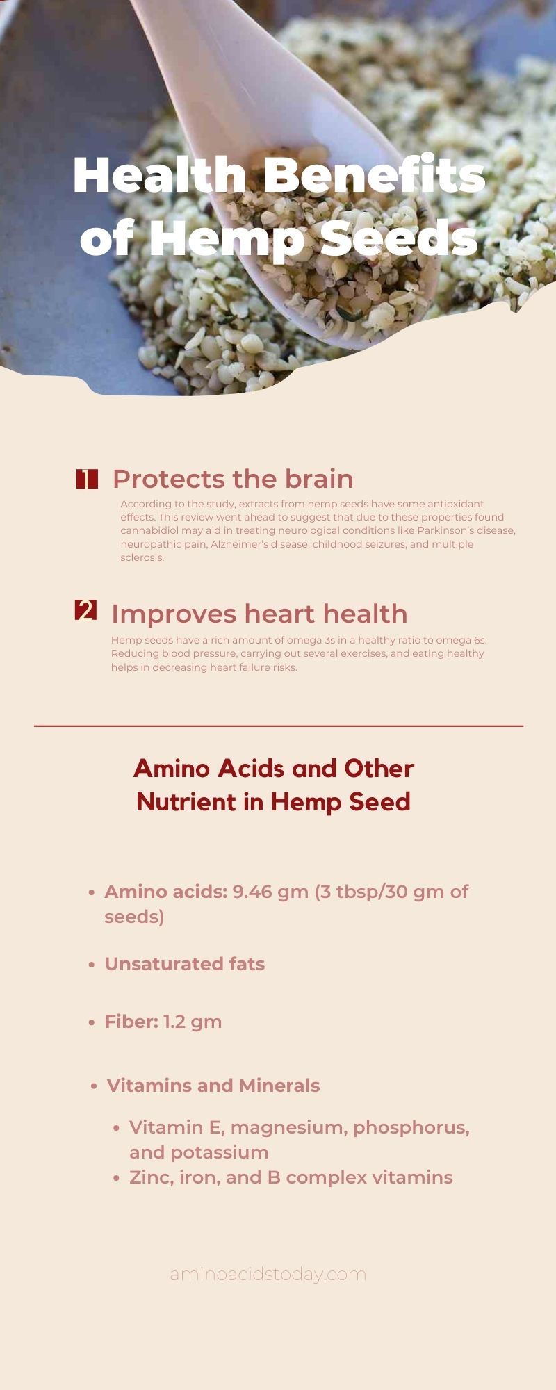 Amino Acids In Hemp Seeds